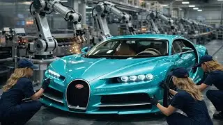 How Bugatti Is Made Today 🏭 | Inside the Ultra-Luxury Supercar Factory