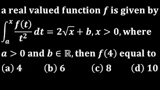 Definite Integral Leibnitz rule IIT Jam 2010 pyq