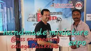 miniature expo 2023 @ Nss engineering college Palakkad tec fest dyuksha