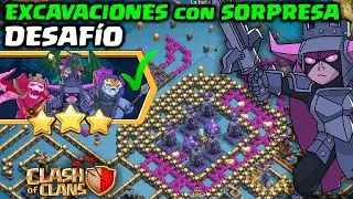 ⚔️ Estrategia PASO A PASO para el nuevo DESAF&Iacute;O Excavaciones con Sorpresa 💎 | Clash of Clans