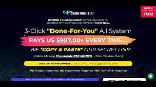 CASH GENIE AI Review