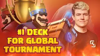 BEST GLOBAL TOURNAMENT DECK! TIPS + TRICKS - Clash Royale
