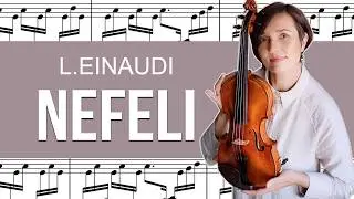 Ludovico Einaudi &ndash; Nefeli | Violin & Piano Cover + Sheet Music + Multi-Tempo Backing Tracks