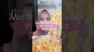mie tek tek nyemek simple #cooking #makananak #masakanrumahan #food #masakancepat #makan #jajanan