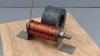 Make Free Energy Generator 1000 watts With Magnet