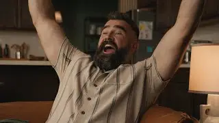 NFL Sunday Ticket | Jason Kelce Can&rsquo;t Stop Cheering