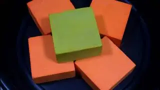 Neon Brite Orange and Leaf Green Dyed GC/ASMR/Sleep Aid