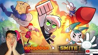 Reaction To Nickelodeon Smite Collab