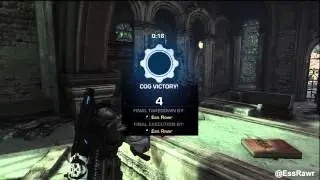 Ess Rawr vs zShoty TheBeast - Gow3 1v1 Mercy (Gears of War 3)