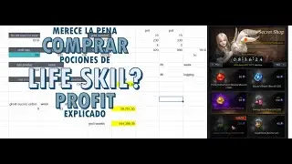 lost ark : merece la pena comprar pociones para hacer life skill?