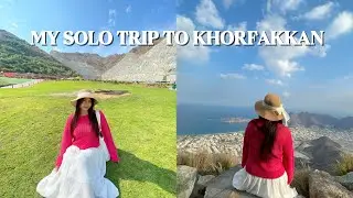 I Escaped Dubai for a Solo Trip to Khorfakkan…You Won’t Believe How Amazing!😮🤩