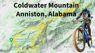 Coldwater Mountain Biking Trails - Anniston, Alabama - Baby Bear, Momma Bear, Papa Bear Trails