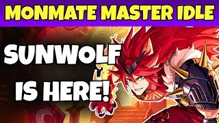 UR SUNWOLF & EVENT!  | Monmate Master Idle Adventure | TapScreen Gaming