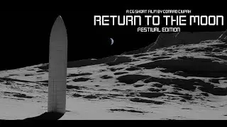 Return To The Moon (Festival Edition) - Blender SpaceX Lunar Starship Short Film