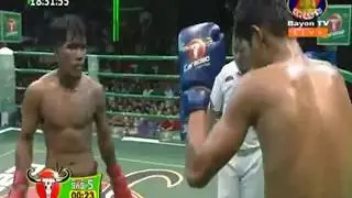 Sombat vs Sok To, khmer boxing Bayon 2 July 2017