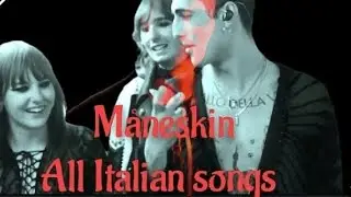 Måneskin💚🤍❤️Italian songs mashup #edit 