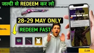 Free fire redeem code Today 2021 28 May | FF redeem code Special redeem code free fire