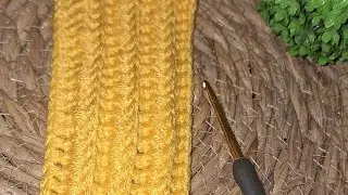 Kolay tığ işi sıralı motif yapımı #crochet #knitting #bebekyeleği #youtubeturkiye  