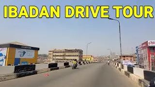 Driving Around Ibadan in Oyo State | Nigeria's Largest City