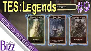 Iron Root Vs. MissBizz Solo Arena! Let's Play The Elder Scrolls Legends Solo Arena! ESL #9