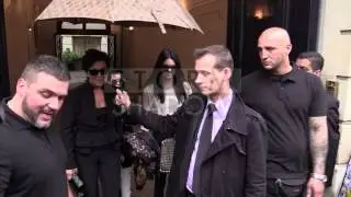 Kim Kardashian and North at Givenchy in Paris join by Family