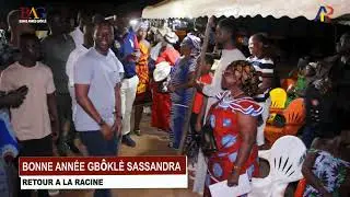 BONNE ANN&Eacute;E GBOKLE SASSANDRA 2026 ARRIVEE DU PRESIDENT DU CONSEIL REGIONAL KEBE MAHAMADOU