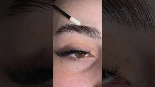 Eyebrow lamination #brows #eyebrows #browlamination #browshaping #browartist