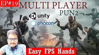 Unity Multiplayer Tutorial Using Photon Unity Networking (PUN )Ep.19 (Easy FPS Hand) | Nested Mango