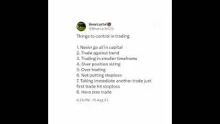 Trading rules #stockmarket#expirydayzerotohero#banknity#strategies#stockmarkettoday