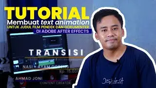 After Effects Tutorial: How to Make Documentary Text Animation - Ahmad Joni