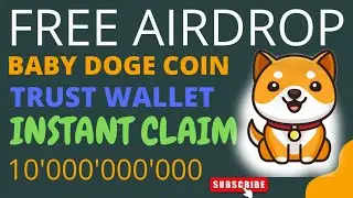 #Babydogecoin Free Airdrop | Baby Doge Coin | Baby Doge Trending On Twitter | Another Pump Coming