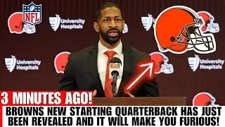 🚨OMG! THE NEW STARTING QUARTERBACK IS UNBELIEVABLE! PLAYERS AND FANS FURIOUS! BROWNS NEWS