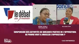 SUSPENSION DES ACTIVIT&Eacute;S DE QUELQUES PARTIES DE L'OPPOSITION KE POIVRE VEUT IL MUSELER L'OPPOSITION