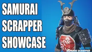 SAMURAI SCRAPPER Skin Showcase - Fortnite Chapter 2 Season 4