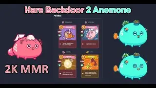 2K MMR Double Anemone Aqua Hare Bird Arena Gameplay | Axie Infinity
