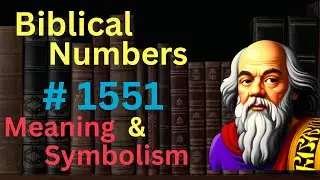 Biblical Number #1551 in the Bible &ndash; Meaning and Symbolism