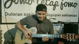 Tak Sangka Ustaz Jam  Lagu Cromok - Another You (Cover) Wow.. Amp AER Gitar Godin