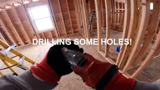 getting this new construction home ready for some electrical wire!