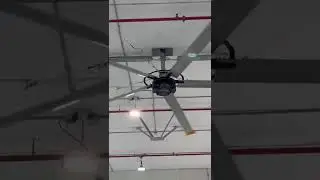 【KALE FANS】Zephyrus HVLS Fan for Factory | Optimal Comfort & Energy Savings