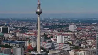 Germany Berlin 4k, EU, Drone Footage From Above, De, A Travel Tour UHD