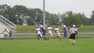 The next Gronk Wynford Football  70 yard TD 13 years old. 6'8