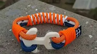Nautical Bracelets by Bran Marion&reg; With Handcarved Wood Anchor Enclosures.