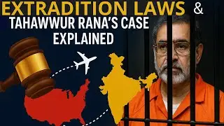 Extradition Law | Understanding Tahawwur Rana's Case |Extradition Law in India and Global #indianlaw