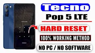 Tecno pop 5 lte Hard reset 2025✔Tecno Bd4a Hard reset,Tecno pop 5 LTE Screen lock Remove Android 11