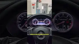 Installation cockpit sur Mercedes GLC 63S