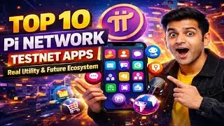 🔥🎁Top 10 Pi Network Testnet Apps | Real Utility & Future Pi Ecosystem Explained | Hindi 2026