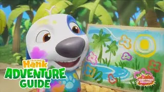 Talking Hank's Adventure Guide: Island Living - How To Make An Island Painting (Episode 24)