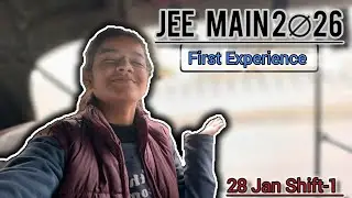 JEE Mains 2026 Experience 😰 | Kanpur Travel | Exam Day Reality Full Vlog 🫶🏻