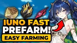 Iuno Prefarm (ULTIMATE GUIDE) FASTEST FARM For ALL Materials | IUNO WUWA, IUNO, IUNO Wuthering Waves