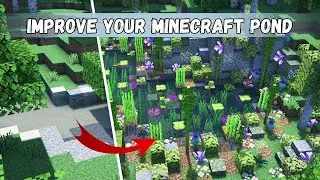5 Simple Tips for Customizing Your Minecraft Pond | Build Tutorial